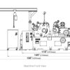 KENT USA KCG-24 Front View Foundation Drawing
